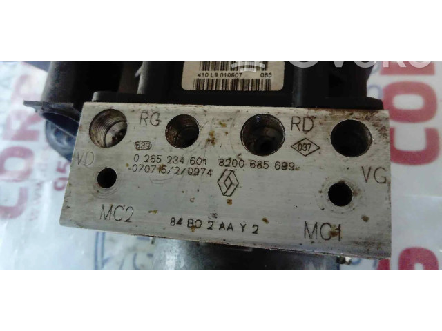 Jednotka ABS 0265234601   Renault Megane II 