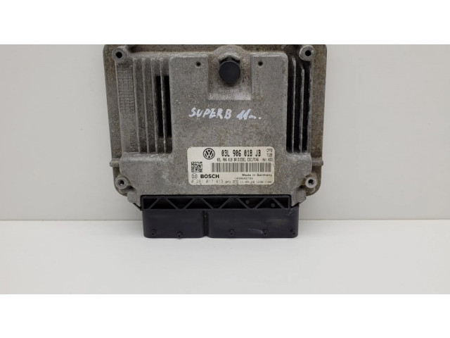 Блок управления двигателя 03L906018JB, 0281017413   Skoda Superb B6 (3T)