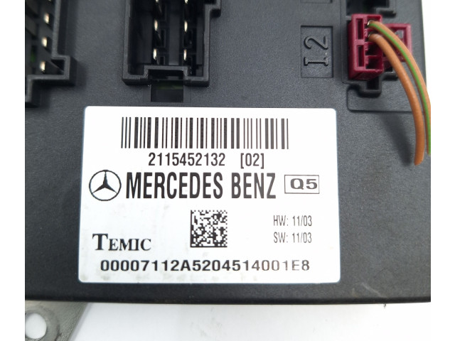 Блок комфорта 2115452132   Mercedes-Benz E W211   