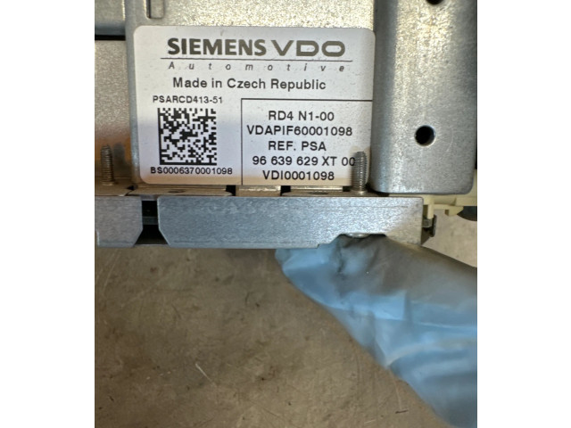 Zámek zadních dveří 96639629XT, F60001098 Peugeot 807 2004