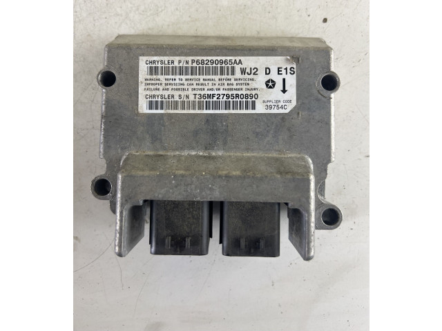 Блок подушек безопасности P62890965AA, 39754C Jeep Grand Cherokee (WJ)