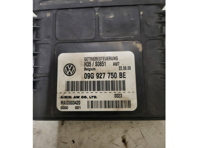 Блок управления коробкой передач 09G927750BE Volkswagen Golf Plus