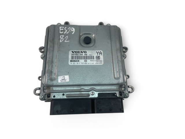 Блок управления двигателем Блок управления 30785100AB, 0281012765   Volvo V70