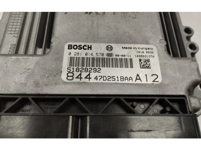 Блок управления двигателя 51828292   Lancia Delta