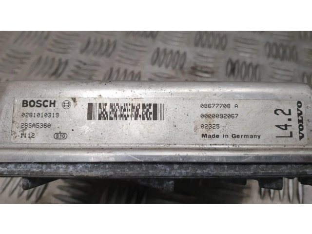 Блок управления двигателя 1928403488D, 0281010319   Volvo V70