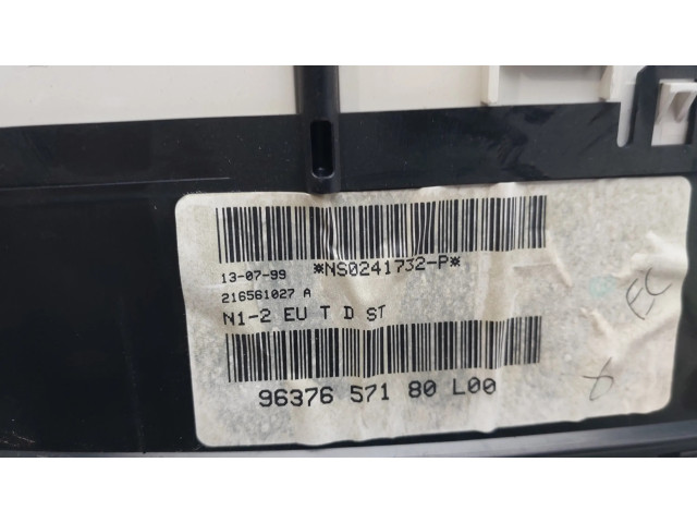 Přístrojová deska Citroen Xantia 1995 9637657180