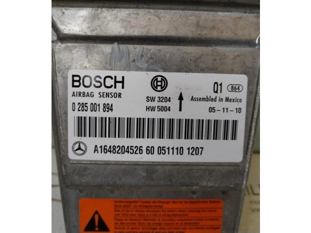 Блок подушек безопасности Mercedes-Benz ML W164