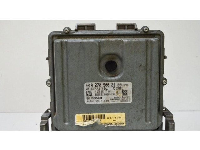 Řídící jednotka A2709002100 Mercedes-Benz CLA C117 X117 W117 2015