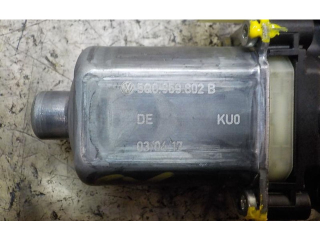 Электрический механизм для подъема окна без двигателя 5Q0959802B, 013082716 Skoda Octavia Mk3 (5E)