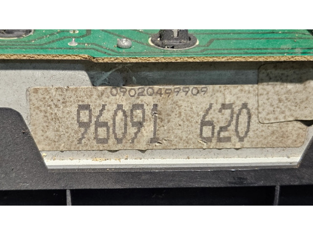 Přístrojová deska Citroen XM 1992 96091620, 09020499909