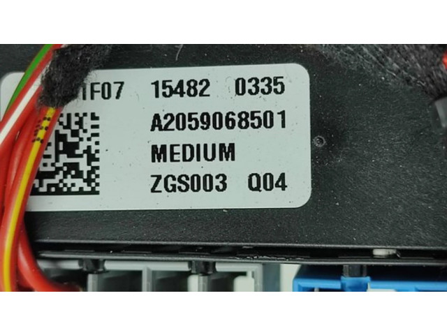   Pojistková skříňka A2059068501   Mercedes-Benz C W205 2016