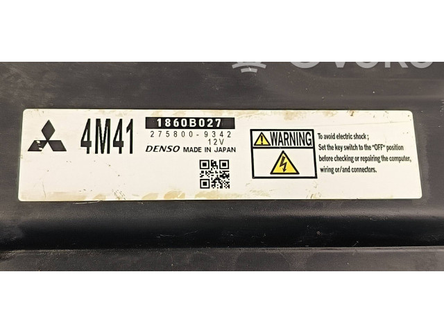 Řídící jednotka 1860B027, 2758009342 Mitsubishi Pajero 2008