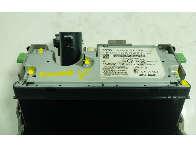 Дисплей 8V0857273M6PS, 8V0857273 Audi A3 S3 8V