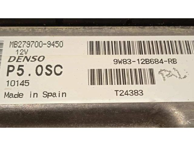 Řídící jednotka 9W8312B684RB, MB2797009450 Jaguar XF X250 2010