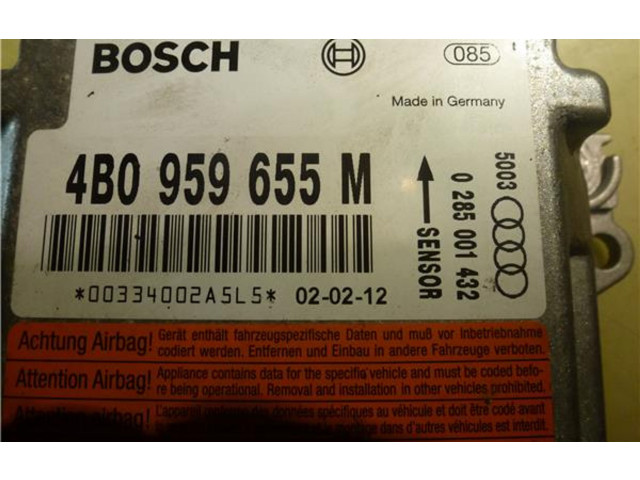 Блок подушек безопасности 4D0907305, 5GA00439716   Audi A6 S6 C5 4B