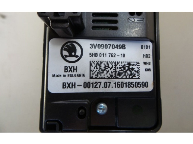 Блок управления климат-контролем 3V0907049B, 3V0907049B   Skoda Superb B8 (3V)