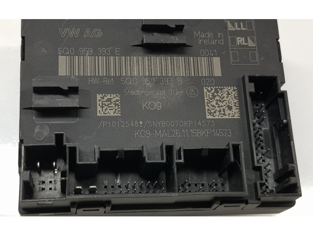 Блок управления 5Q0959393E, 5Q0959393E   Volkswagen Touran III