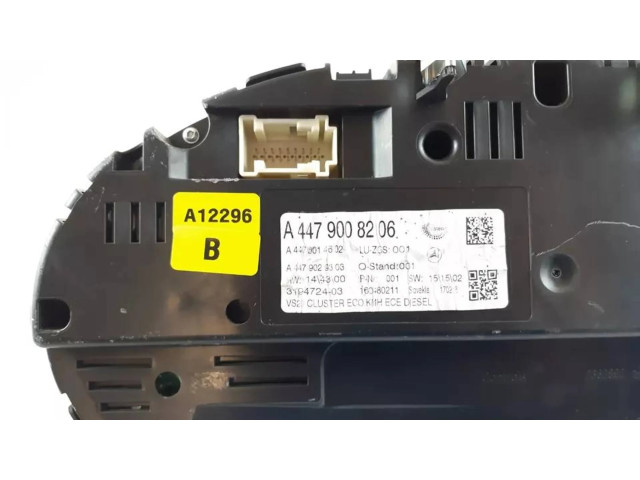 Přístrojová deska  Mercedes-Benz Vito Viano W447 2015 A4479008206, A4479029303  
