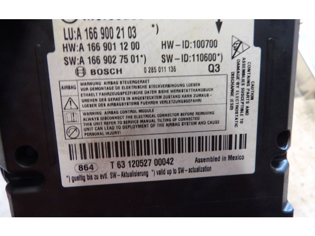 Vstřikovací čerpadlo A1669002103, A1669011200 Mercedes-Benz ML W166