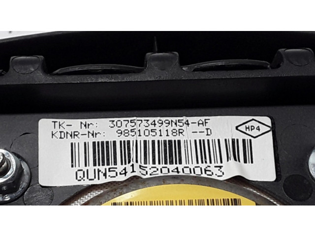 Подушка безопасности водителя 985105118R   Dacia Dokker