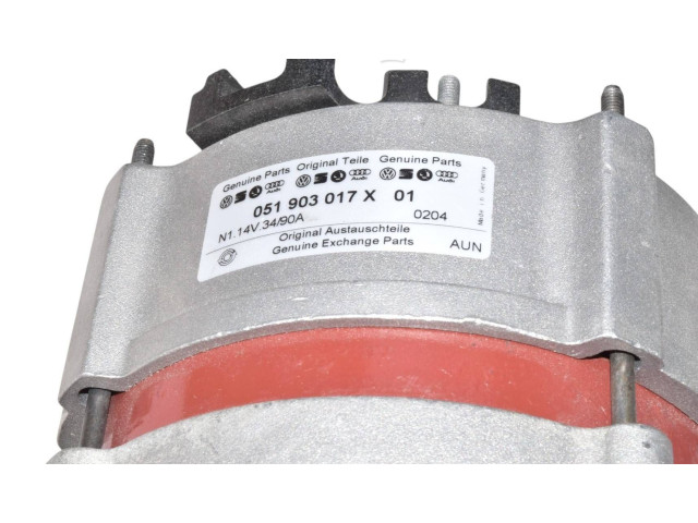 Генератор 051903017X Audi 200