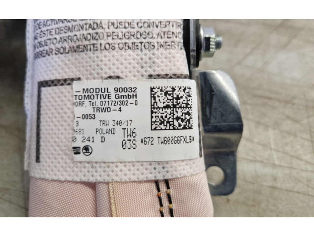 Подушка безопасности двери 6V0880241D, 6V0880241D Skoda Fabia Mk3 (NJ)