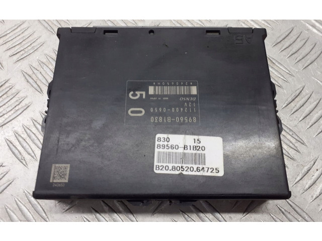 Блок управления двигателя 89560-B1B20 Daihatsu Sirion