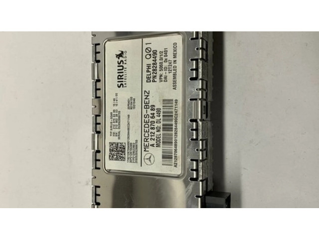 Блок управления A2128706489   Mercedes-Benz ML W166