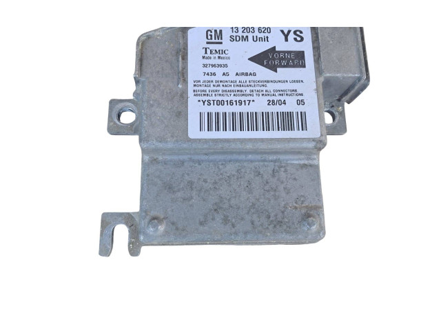 Блок подушек безопасности 13203620, YST00161917 Opel Meriva A