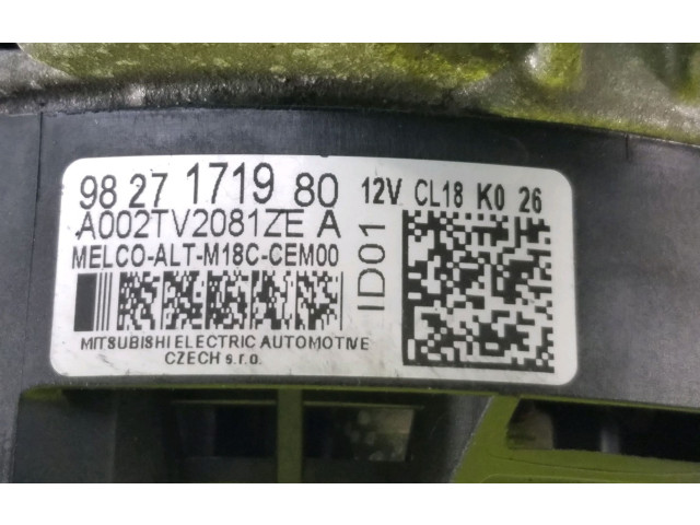 Генератор 9827171980, E8-4244M Citroen Berlingo