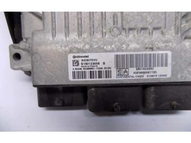 Блок управления двигателем Блок управления HW9666681180   Peugeot 2008 I
