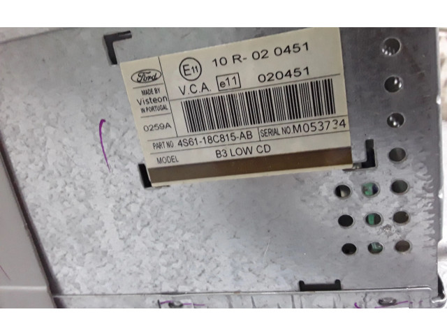 Радио/ проигрыватель CD/DVD / навигация Ford Fusion 2002 - 2005 года