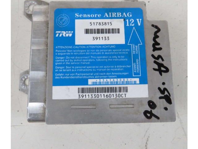 Блок подушек безопасности 51783815 Lancia Musa