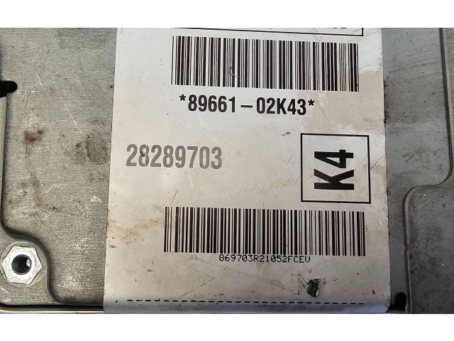 Řídící jednotka 8966102K43, 28289703 Pontiac Vibe 2007