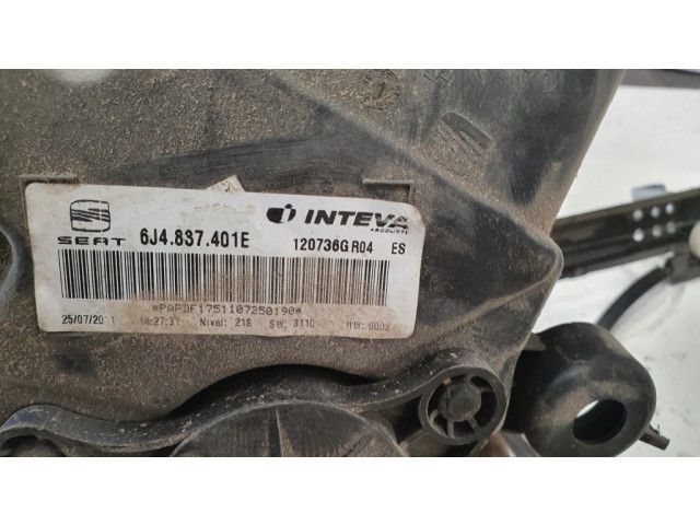 Передний електрический механизм для подъема окна без двигателя