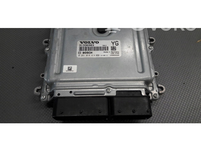Блок управления двигателя 0281018414   Volvo V70