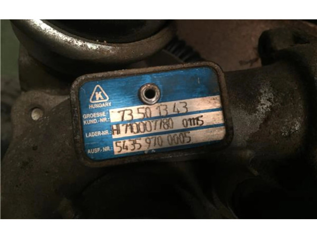  Турбина Fiat Grande Punto  73501343, 54359700005         
