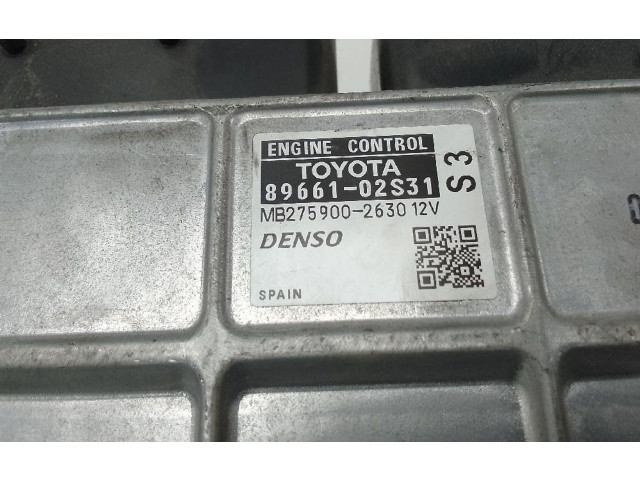 Řídící jednotka 8966102s31 Toyota Auris 150 2007