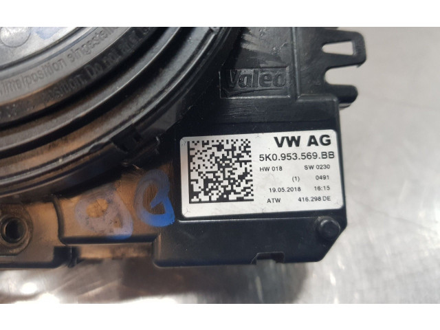 Подушка безопасности водителя 5K0953569BB Volkswagen Caddy