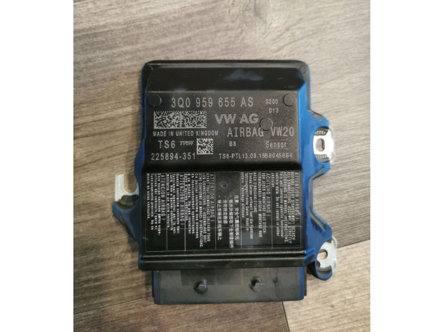 Поршень Блок управления надувных подушек crm 3Q0959655, 3Q0959655AS Skoda Octavia Mk3 (5E)