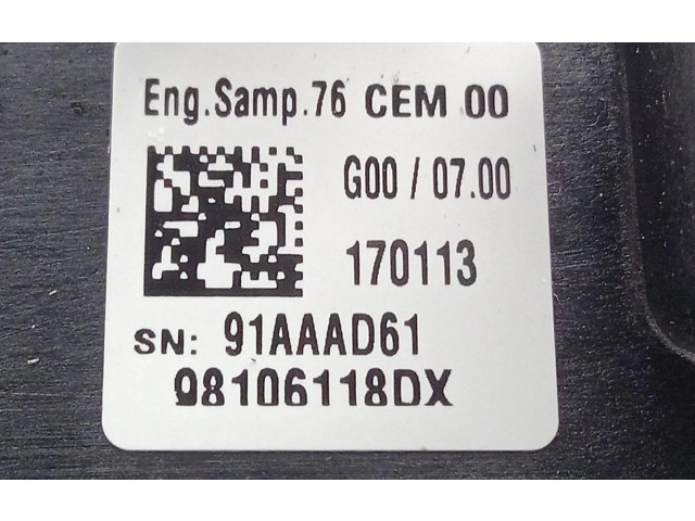 Блок управления климат-контролем 98106118DX   Peugeot 5008 II