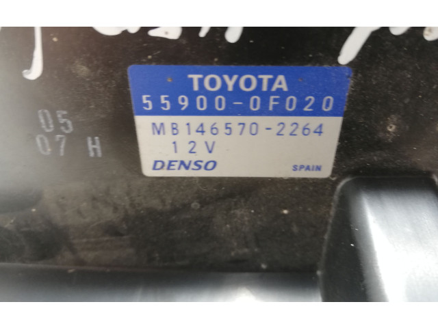 Блок управления климат-контролем 559000F020, MB1465702264 Toyota Corolla Verso AR10