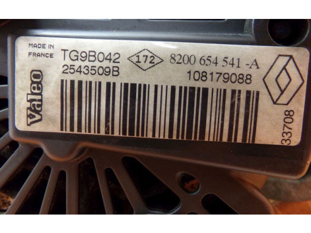 Генератор 8200654542, 8200654542   Renault Twingo II      