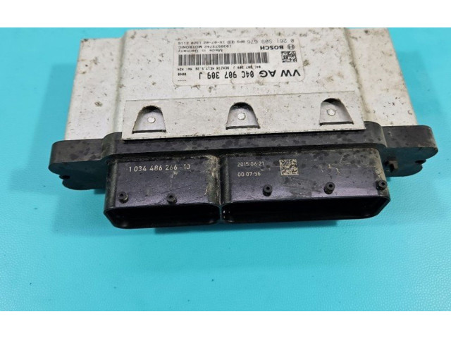 Блок управления двигателем Блок управления 04C907309J, IMPRK1409990 Skoda Fabia Mk3 (NJ)