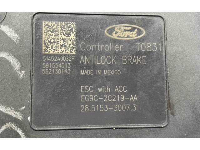 Блок АБС EG9C2C219AA, EG9C2C405AC   Ford  Fusion  2006 - 2012 года