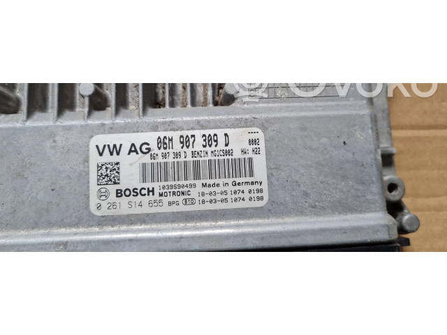 Блок управления двигателя 06M907309D, 0261S14655   Audi Q5 SQ5