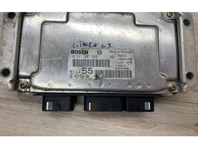 Řídící jednotka 0261207858, 9649314580 Citroen C3 2002