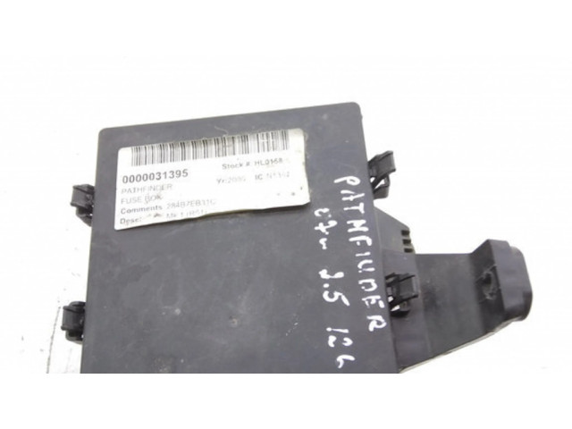 Pojistková skříňka 0000031395, 284B7EB31C Nissan Pathfinder R51 2007