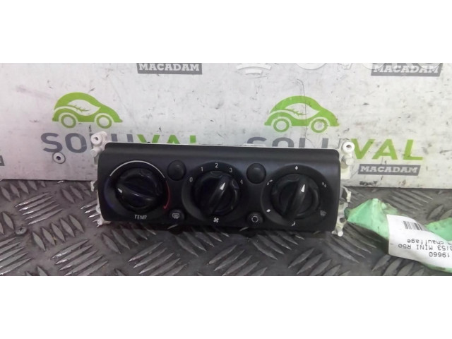 Блок управления климат-контролем 64116962470 Mini One Cooper R50 53