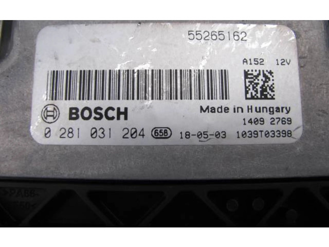 Блок управления двигателя 55265162, 0281031204 Jeep Renegade